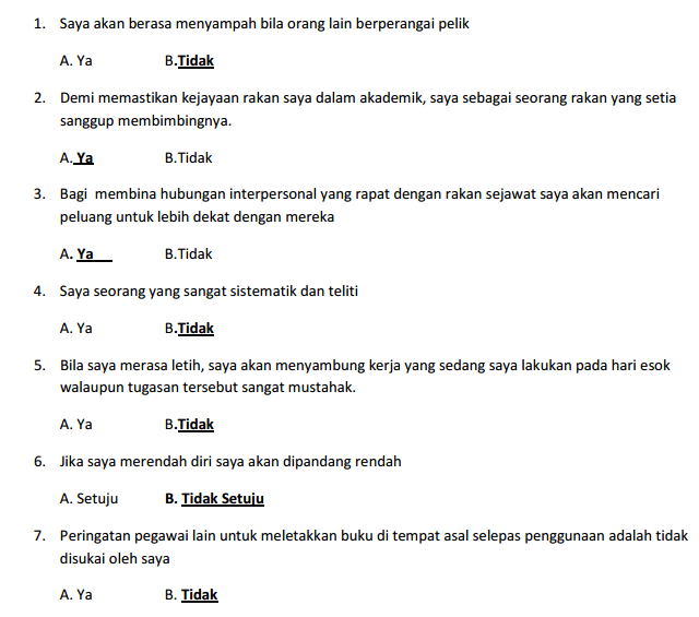 ujian psikometrik